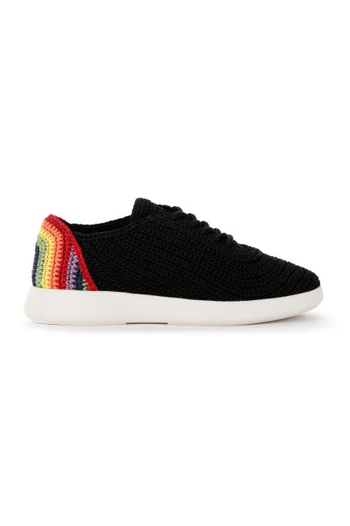 Shop The Sak Asha Sneaker In Black Rainbow