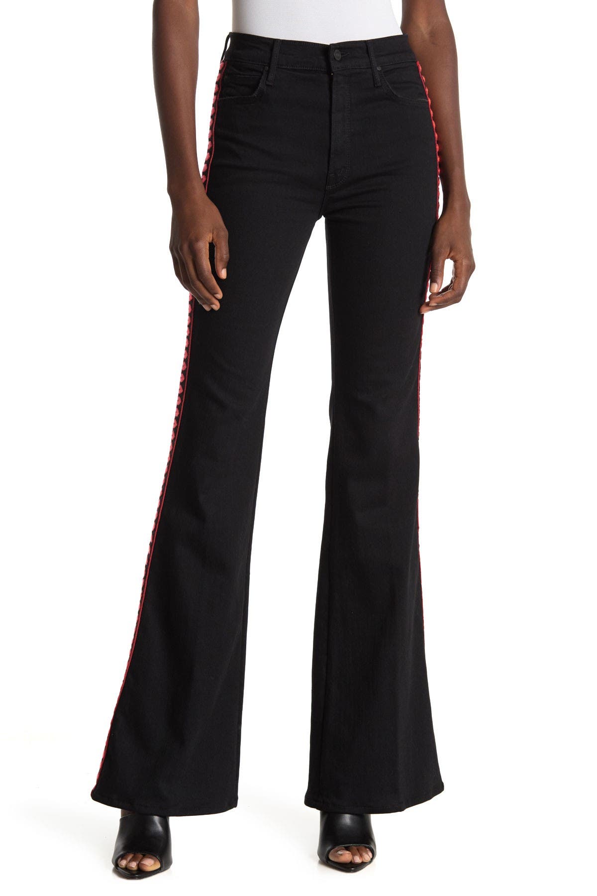 Mother The Doozy Flare Trousers Nordstrom Rack
