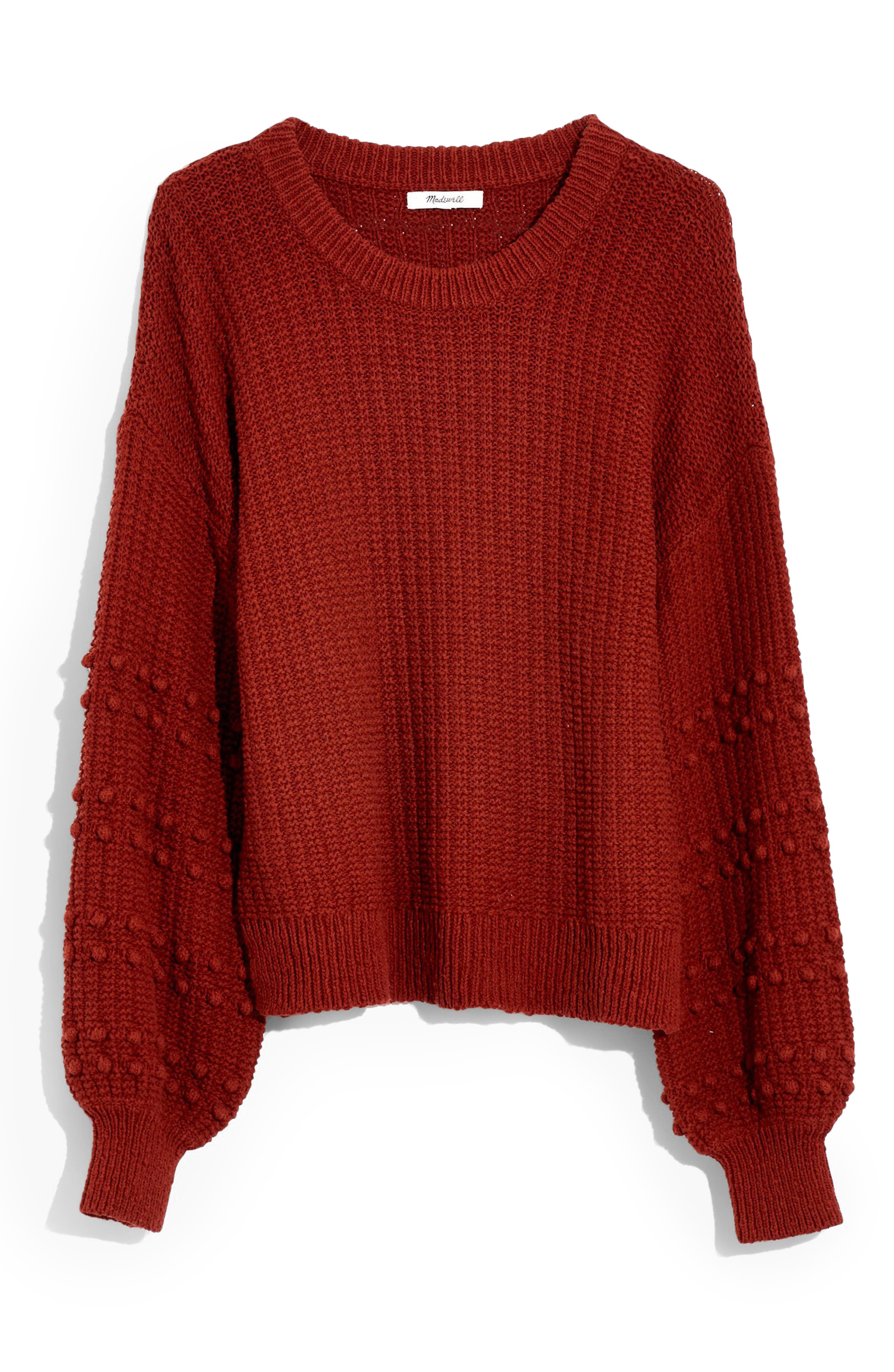 madewell bobble sweater