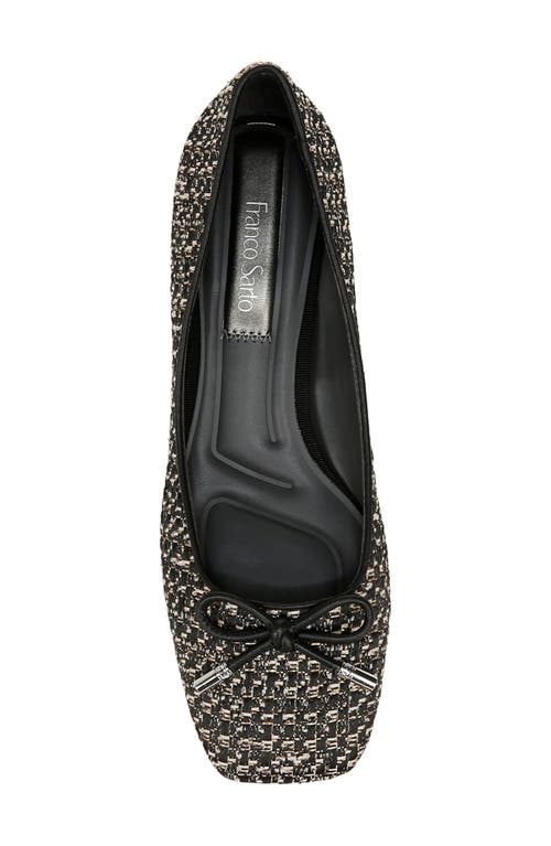 Franco Sarto Natalia Square Toe Pump In Black