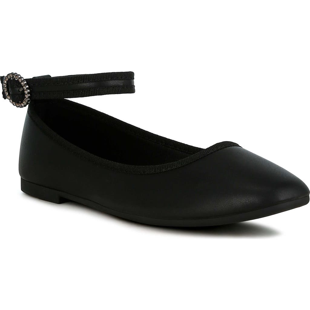 Shop London Rag Danseur Flat In Black