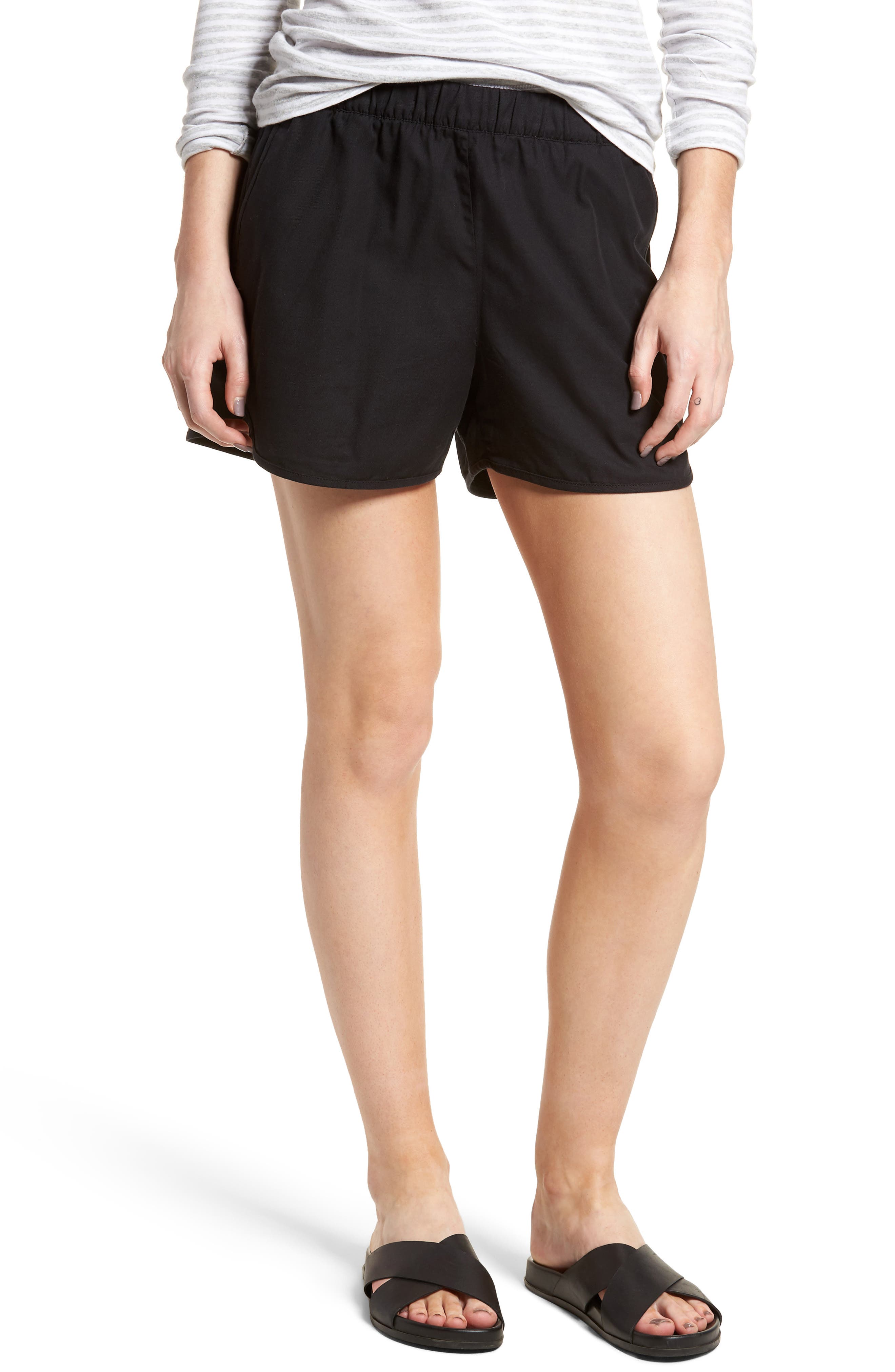 women's pull on shorts