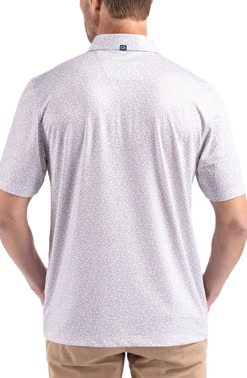 Cutter & Buck Mens Regular Fit Short Sleeve Polo Shirt In Polished