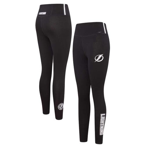 Women's Pro Standard Black Tampa Bay Lightning Classic Jersey Leggings