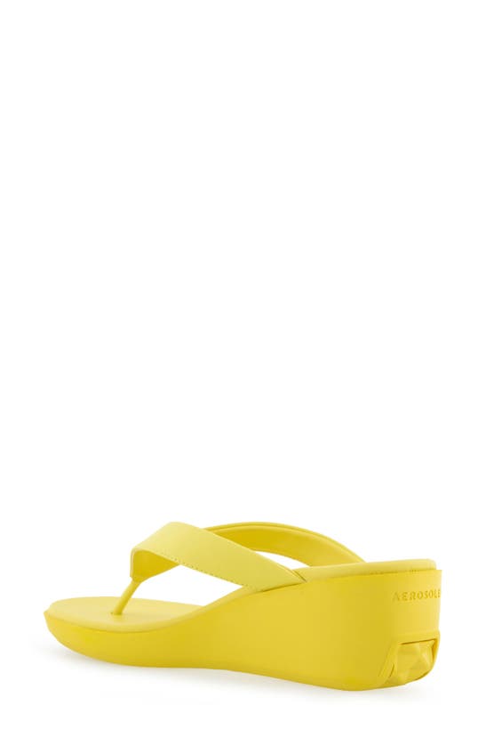 AEROSOLES AEROSOLES ISHA WEDGE FLIP FLOP SANDAL