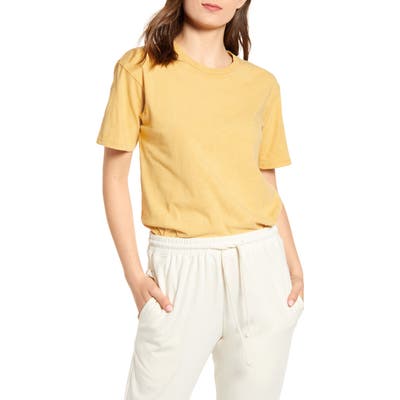 Harvest & Mill California Clay Dyed Organic Cotton Tee, Brown