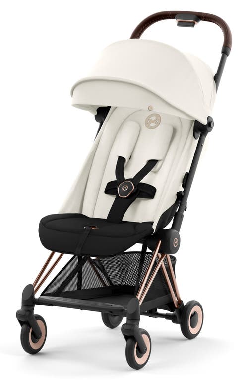 CYBEX COYA Compact Lightweight Travel Stroller in Off White at Nordstrom