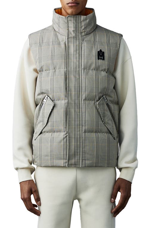 Mackage Joseph Insulated Down Vest in Plaid