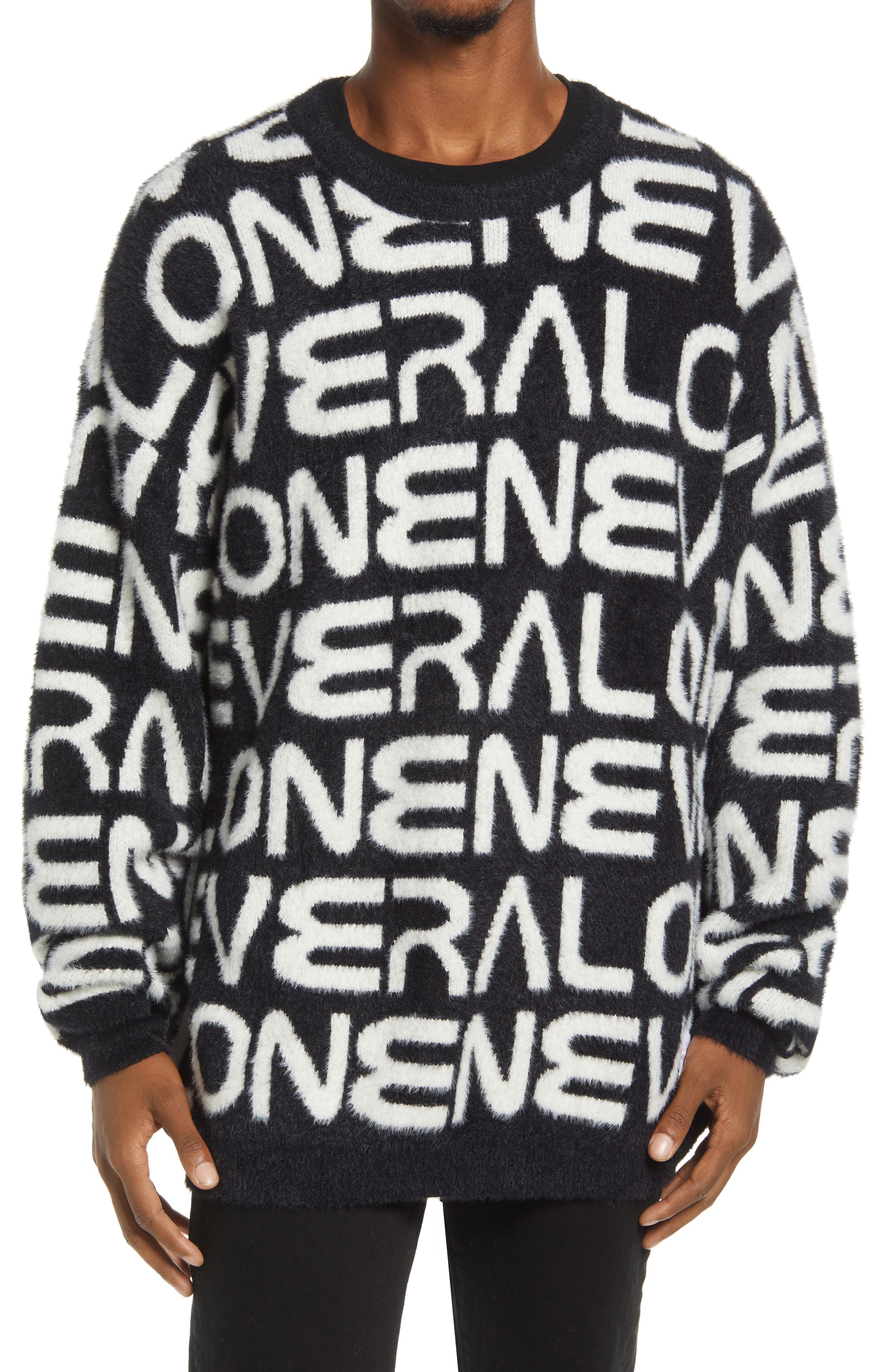 oversized wool sweater men