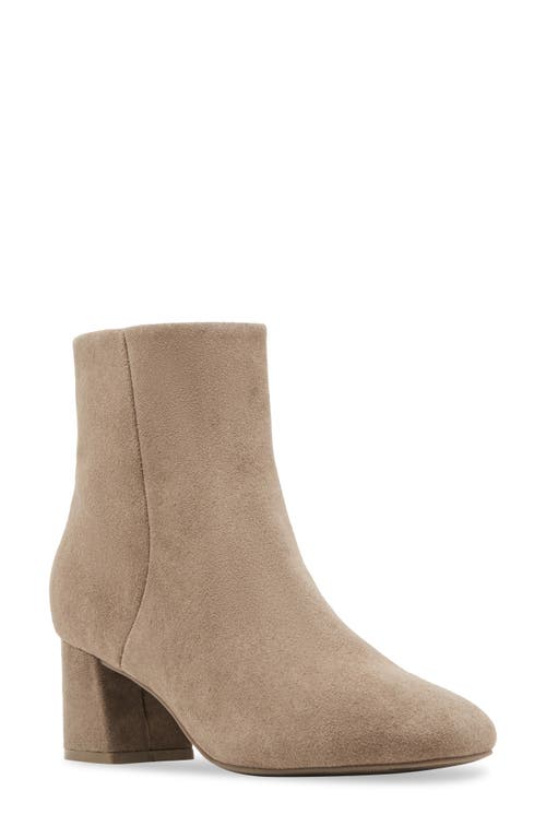 Blondo Indi Waterproof Bootie In Taupe Suede