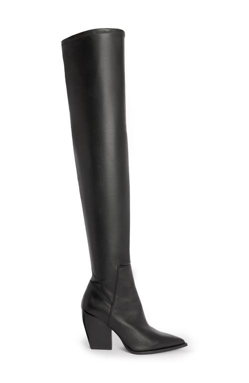 Allsaints Women's Lara Pointed Toe High Heel Boots In Black