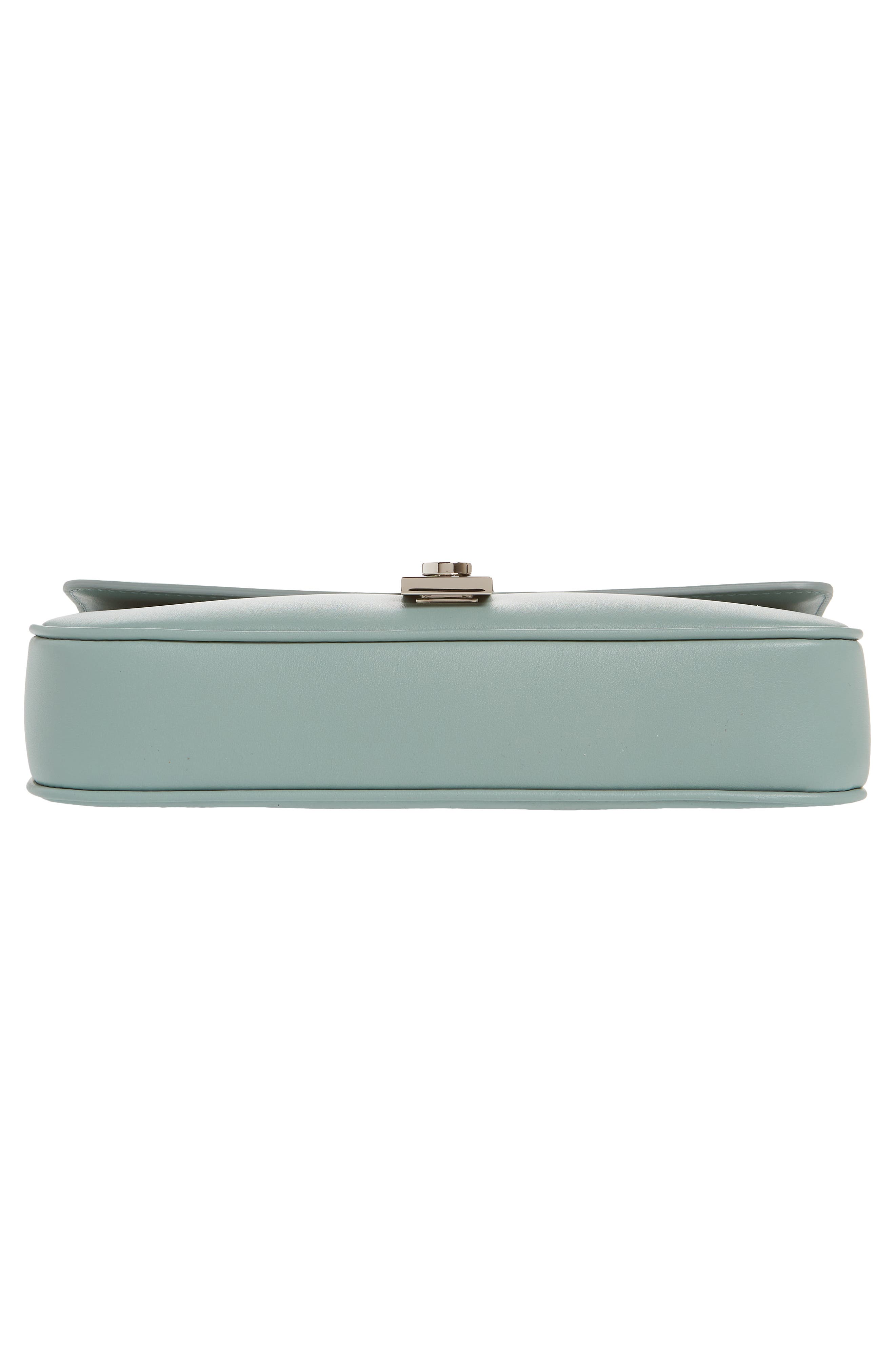 FERRAGAMO Mini Calfskin Leather Crossbody Bag in Lucky Charm 