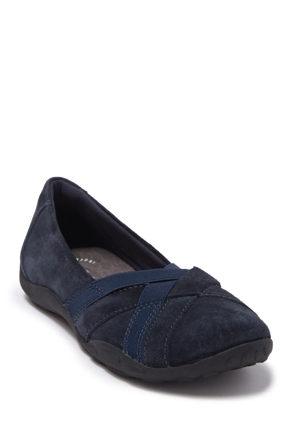 Clarks | Haley Jay Suede Flat 