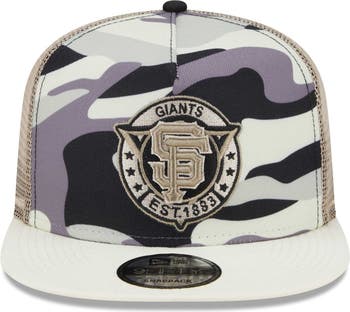 SF Giants New Era Fitted Cap in Gray / Urban Camo