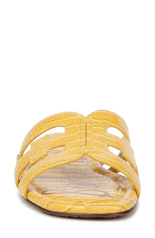 Sam Edelman Bay Slide Sandal In Sunflower