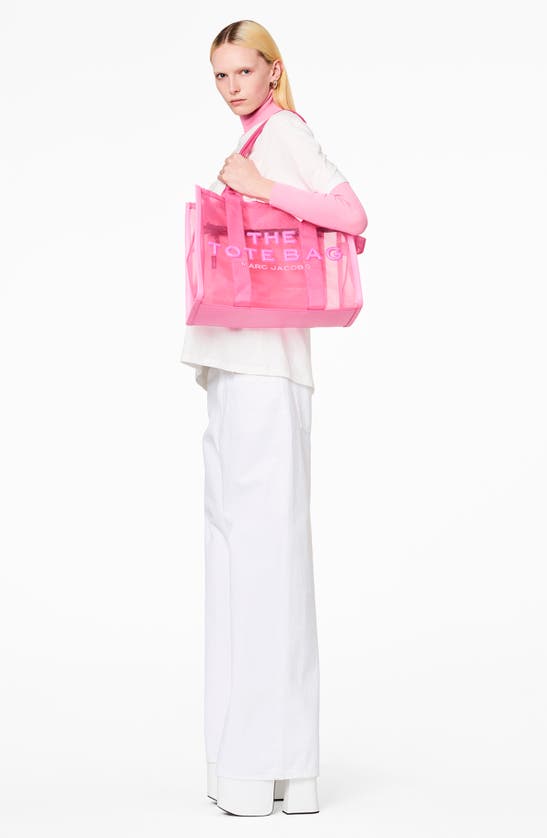 Marc Jacobs The Large Mesh Tote Bag Candy Pink – DAC