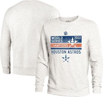 Majestic Threads Men's Majestic Threads White Houston Astros 2022 World  Series Champions Front Line Pullover Sweatshirt