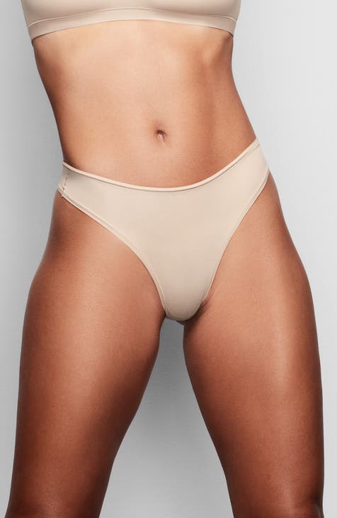 Cotton Logo String Thong  Frost - ShopStyle Plus Size Intimates