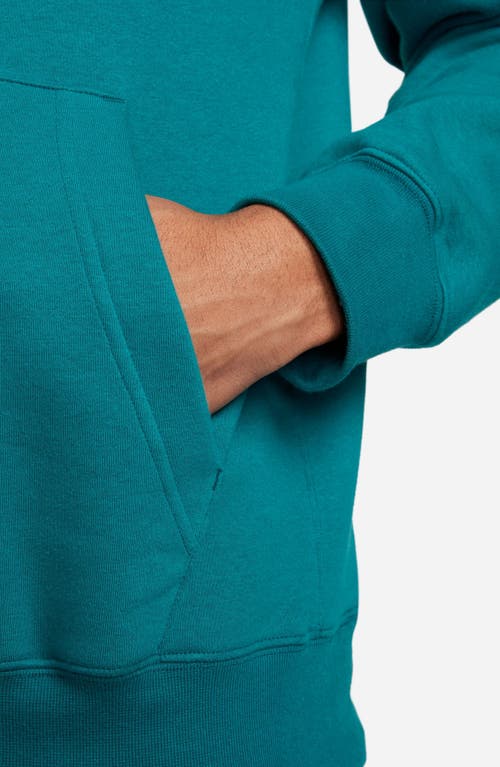 Shop Nike Sportswear Club Fleece Hoodie In Geode Teal/black