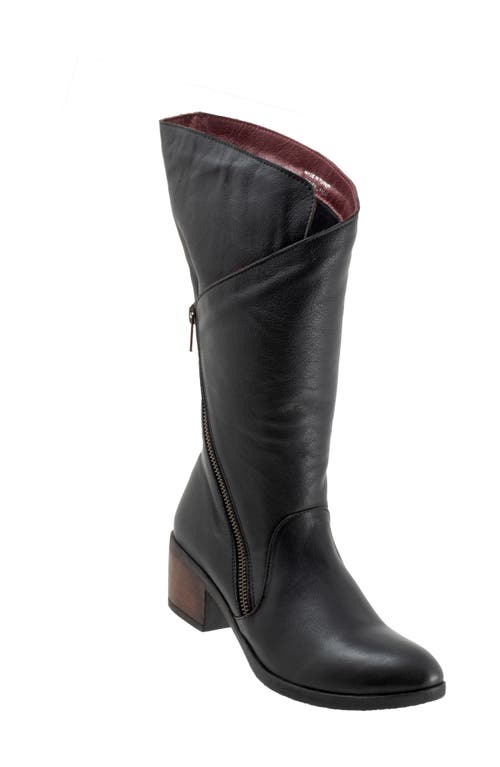 Bueno Camille Asymmetric Boot Black at Nordstrom,