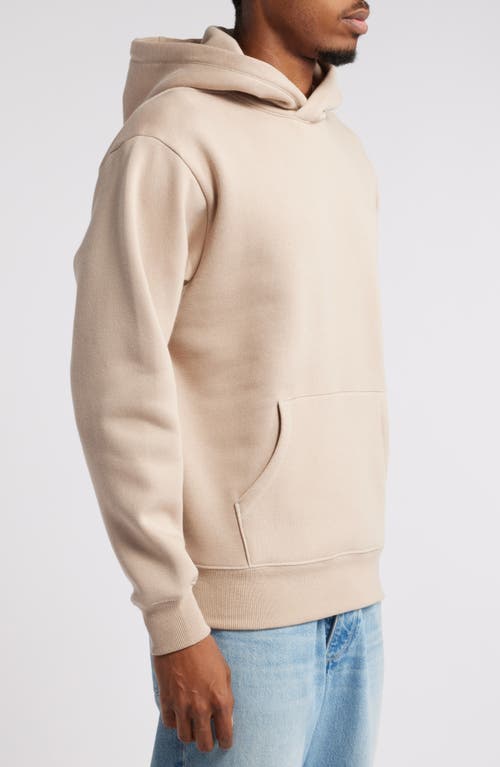 Shop Bp. Fleece Hoodie In Tan Thread