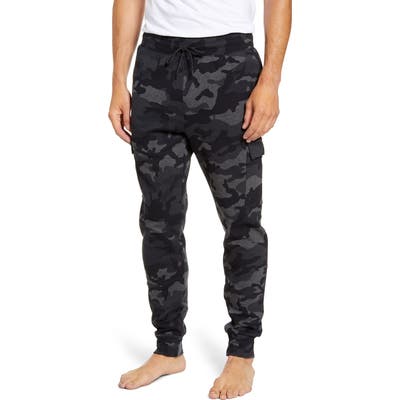 2(X)Ist Camo Cargo Pajama Pants, Grey
