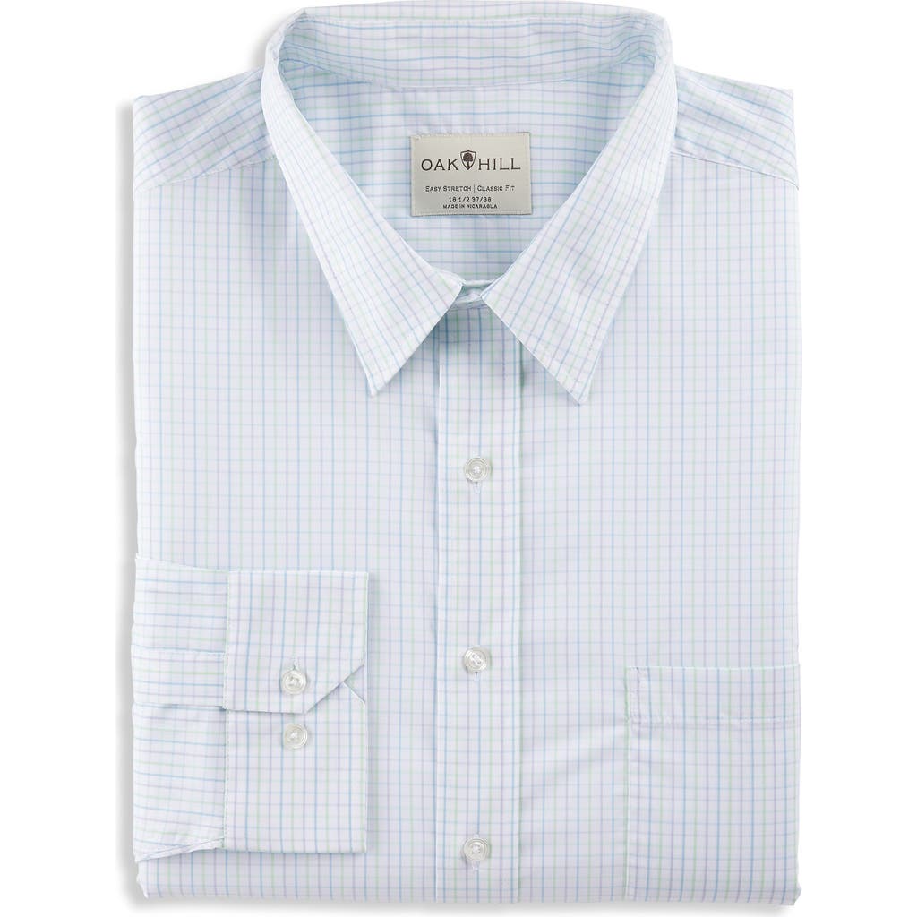Oak Hill By Dxl Springtime Check Dress Shirt In Multi