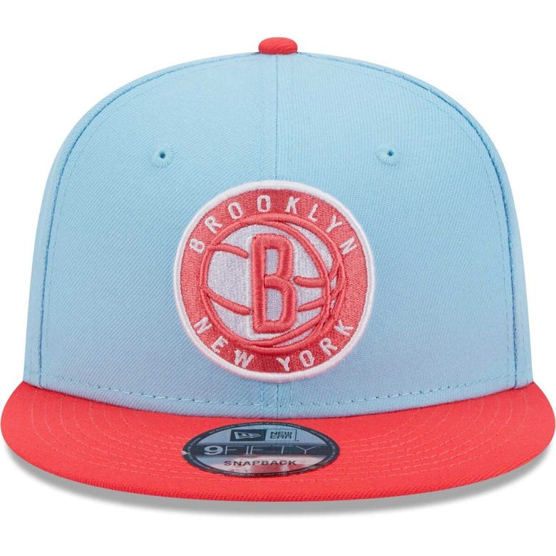 Brooklyn Nets New Era Color Pack 9FIFTY Snapback Hat - Gray