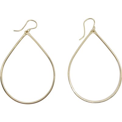 Nashelle Hammered Teardrop Earrings