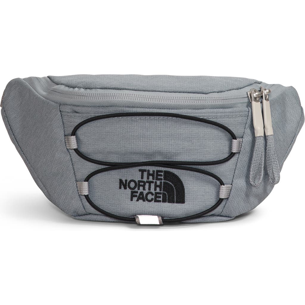 The North Face Jester Lumbar Pack Belt Bag In Mid Grey Dark Heather/black