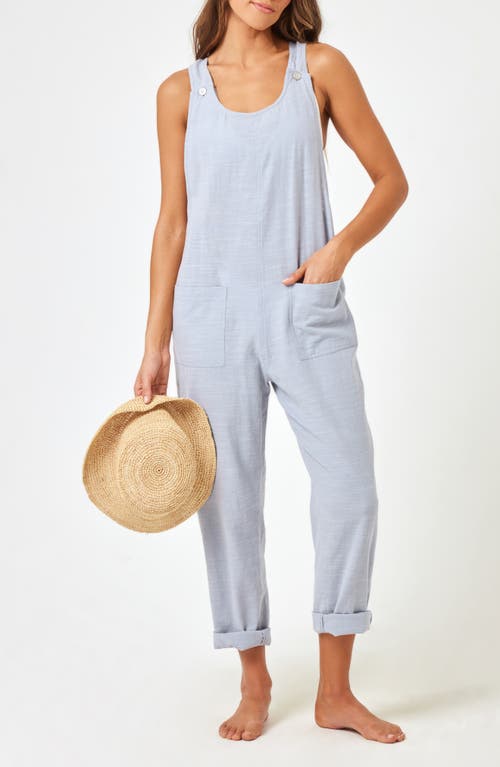 L*space Lspace Freya Cover-up Jumpsuit In Gray
