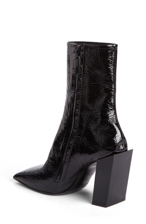 Buy Balenciaga Knife Embellished Over-the-knee Boots - Black At 30% Off