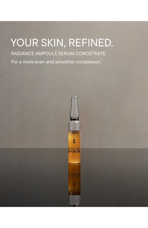 Shop Babor Radiance Ampoule Serum Concentrate In No Color