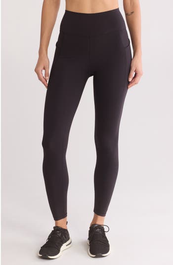 X By Gottex Pocket Ankle Leggings In Black