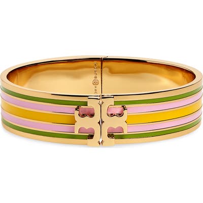 Tory Burch Raised Logo Cuff
