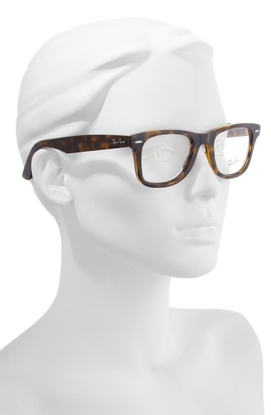 Ray Ban 50mm Optical Glasses In Havana