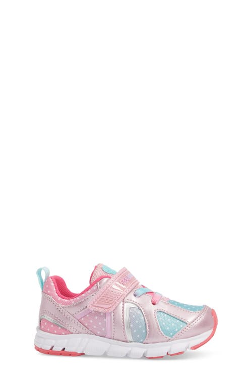 Shop Tsukihoshi Rainbow Washable Sneaker In Rose/mint