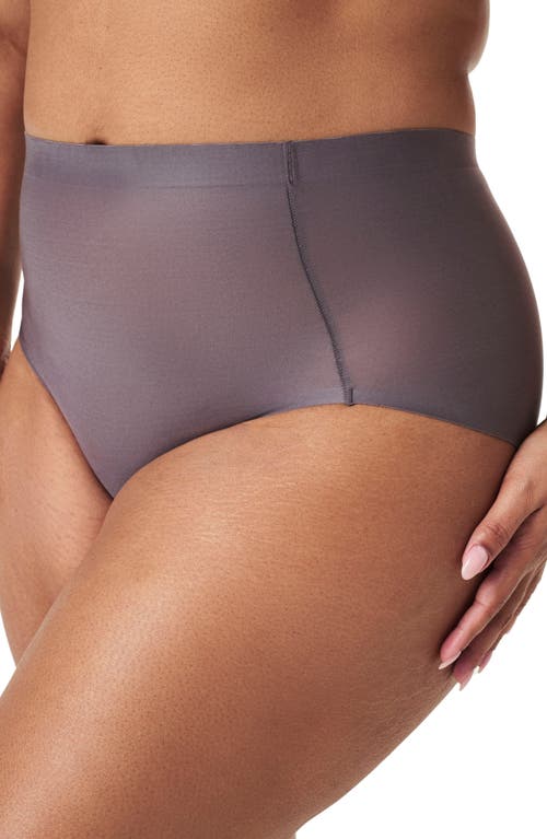 Shop Spanx ® High Waist Briefs In Mythical Grey