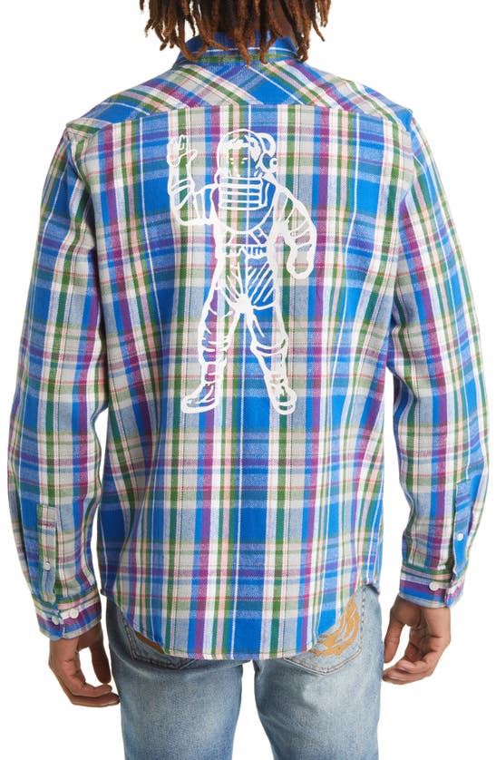 Billionaire Boys Club Shibuya Plaid Cotton Button-down Shirt In Turkish Se