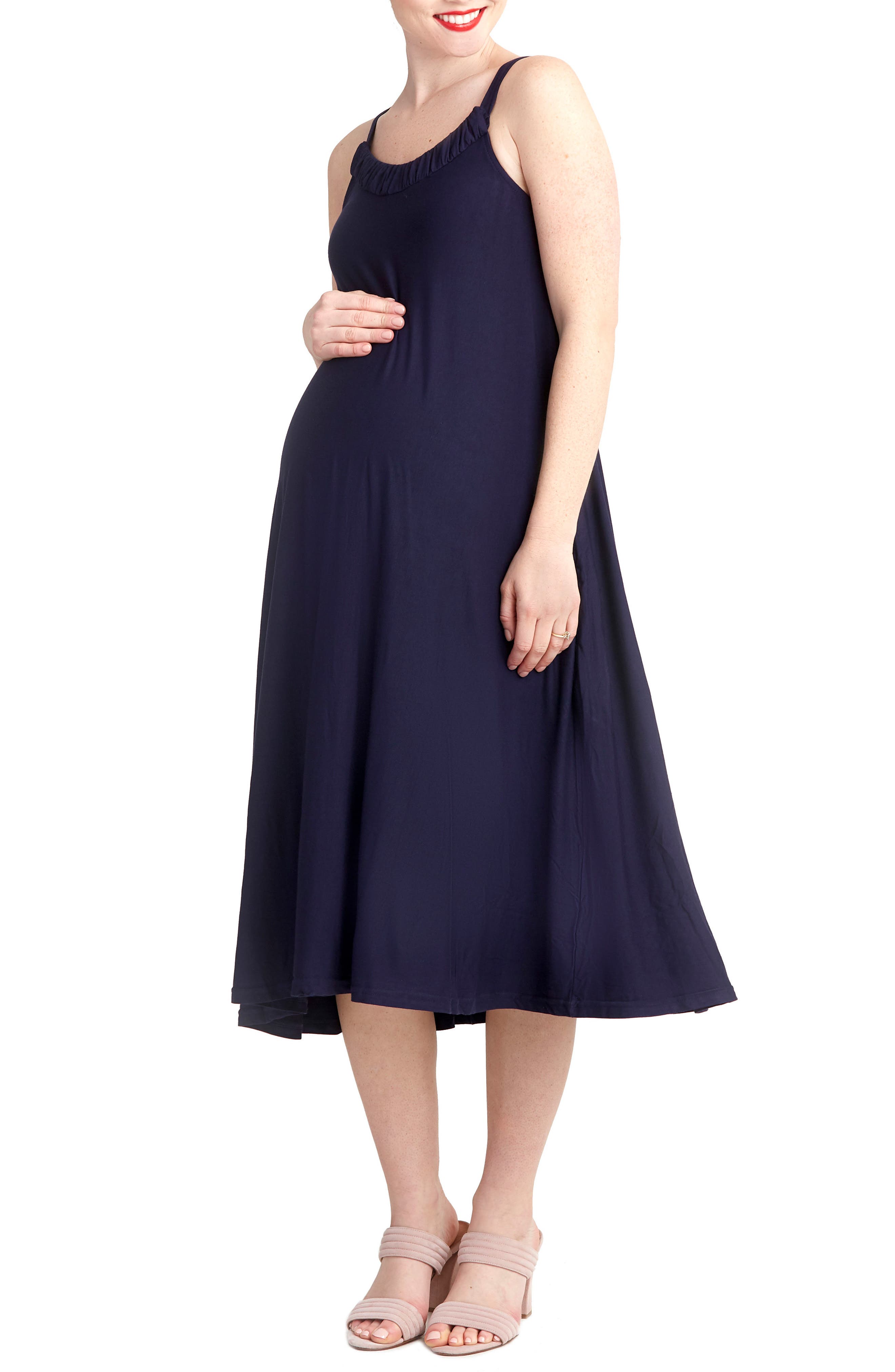 Nom Maternity Andrea Maternity Midi Dress