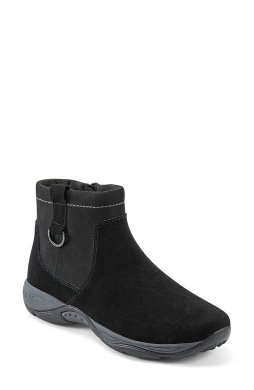 Elton Water Resistant Zip Bootie in Blk01