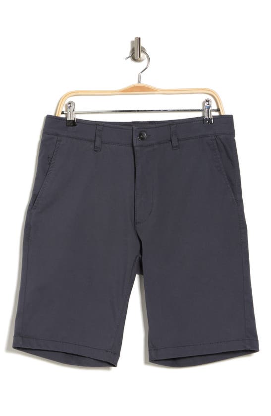 Union Flex Knit Twill Chino Shorts In Astro