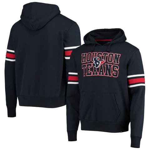 Dallas Cowboys '47 Double Block Throwback Pullover Hoodie - Gray