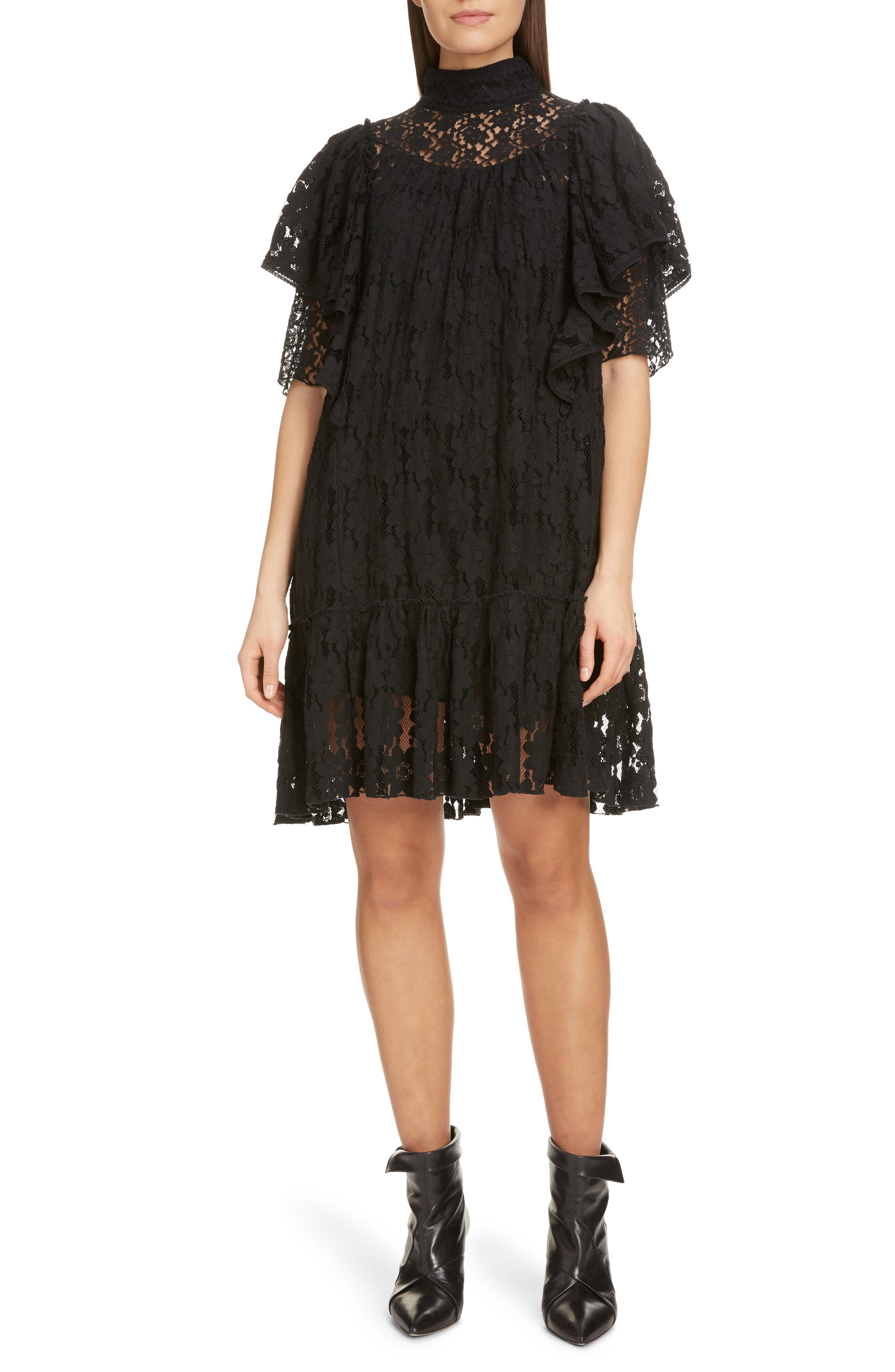 isabel marant lace dress