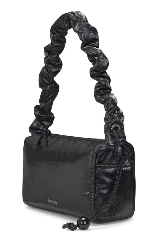 Shop Oryany Scrunch Shoulder Bag In Black