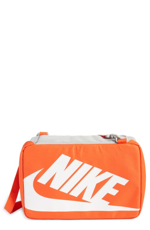 Nike Shoe Box Bag in Orange/Smoke Grey/White