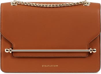 Strathberry Mini East/West Woven Crossbody Bag on SALE