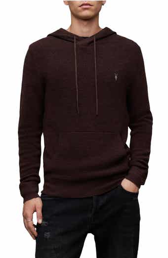 All saints deals merino wool hoodie