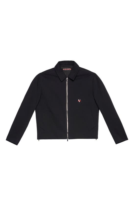 Shop Vayder Lightweight Stretch Twill Jacket In Black