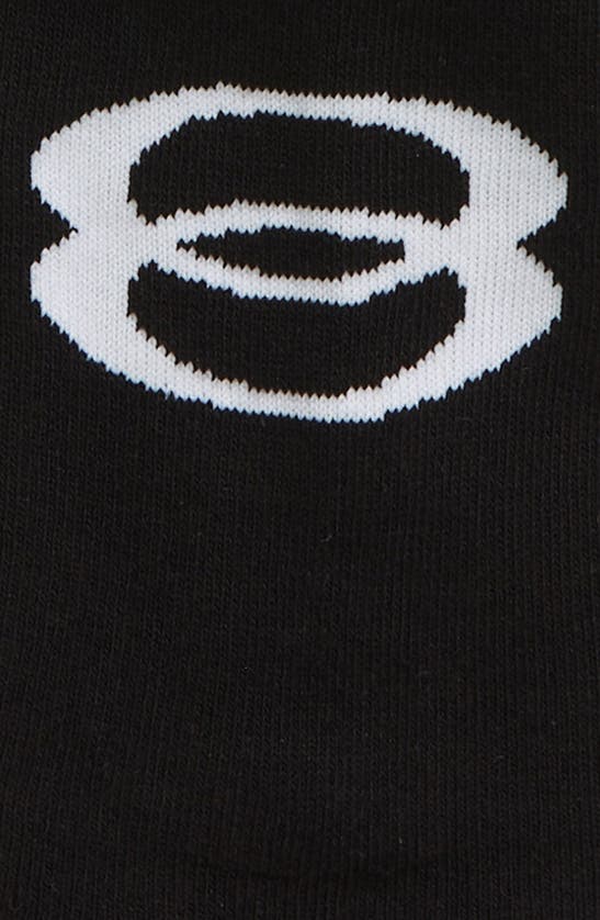 Shop Balenciaga Unity Sports Crew Socks In Black/ White